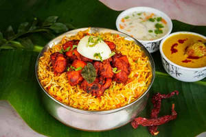 Chicken 65 Chicken Biryani