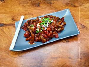 Mushroom Chilli Dry