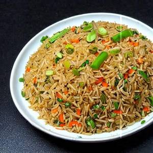 Veg Burnt GArlic  Fried Rice