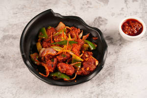 Fish In Schezwan Sauce Dry