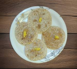 Shenga holige with ghee