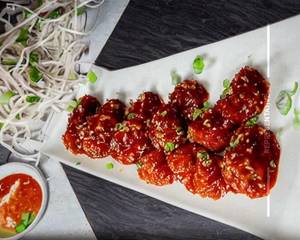 Chicken manchurian momo