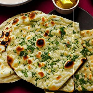 Cheese Garlic Naan