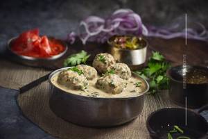 Malai Kofta [White Gravy]