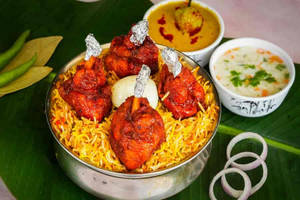 Lollipop Chicken Biryani