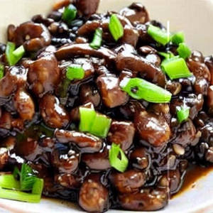 Mushroom In Blackbean Sauce