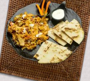Tandoori plate shawarma