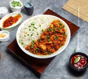 Egg Chicken Chilli Rice