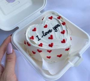 Bento Love Non Heart Shape Pineapple Cake