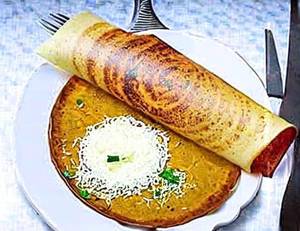 Butter Paneer Onion Masala Dhosa