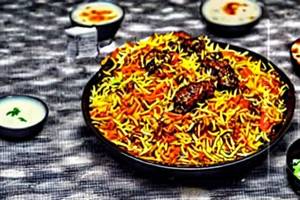 Mut biryani