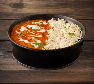 Butter Chicken Rice Bowl