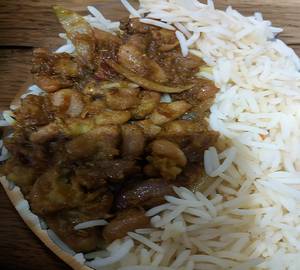 Rajma and Rice Plate