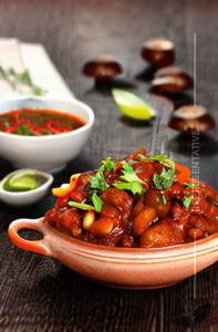Mushroom Chilli Dry