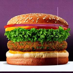Double Decker Veg Burger 1 burger