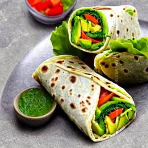 Avocado Veggie Wrap
