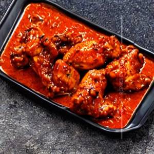Tawa Chicken Wings Masala