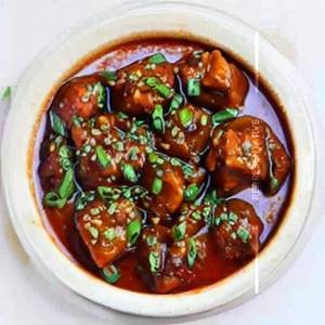 Ginger in Manchurian Gravy