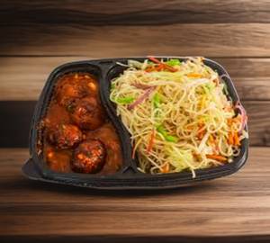Manchurian +Noodles