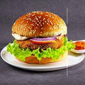 Honey Dew Zinger Chicken Burger