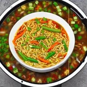 Veg Hot Pot Noodle