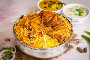 Hyderabadi Chicken Dum Biryani