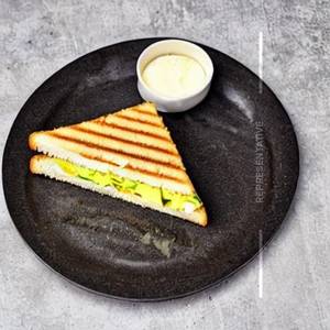 Baked cheese sandwich                                                                     