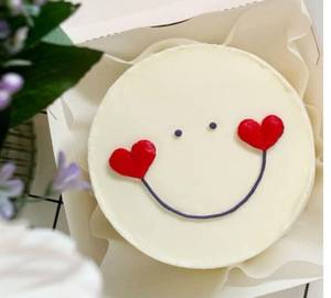 Cute Love Vanilla Bento Cake