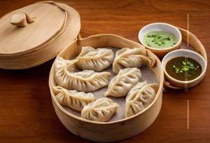 Chicken steam momo