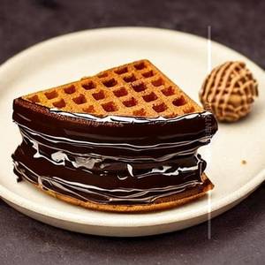 Ferrero rocher waffle                                                 