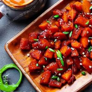 Chilli Honey Potato