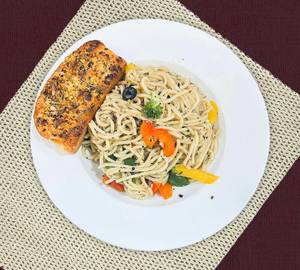 Alfredo White Sause (Spaghetti)