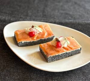 Smoked Salmon Charcoal