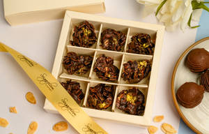 Chocolate Almond Rocher Gift Box [9pcs]