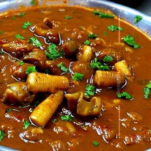 Baby Corn Mushroom In Punjom Sauce