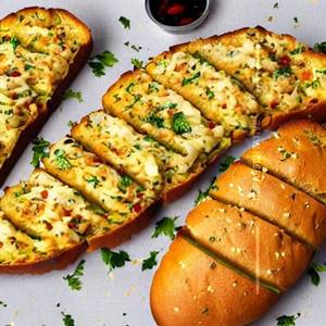 Veggie Garlic Bread
