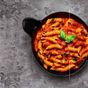 Fusilli Arabiatta  Spicy Tomato Sauce