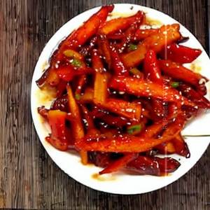 Honey chilli potato