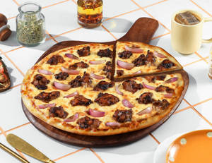 Chicken Smokey Joe THIN CRUST PIZZA [BIG 10"]