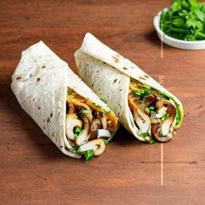 Cheese mushroom zucc hini wrap