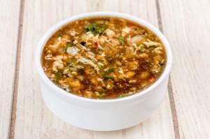 Chicken hot and sour soup