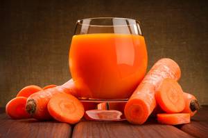 Pure Carrot Juice No Milk Or Sugars Added (300Ml)