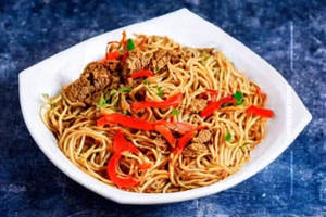 Schezwan Mutton Soft Noodles
