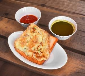 Cheese Bread Omelette