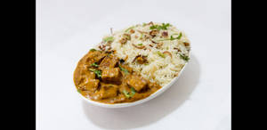 Ghee Rice & Paneer Butter Masala