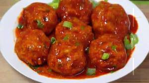 Veg manchurian momo
