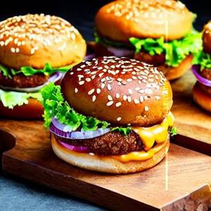 Small Tikki Burger 
