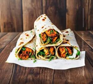 Chicken tikka roll