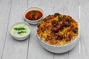Chilli Mushroom Biryani