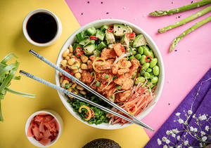 Chicken Poke Bowl
